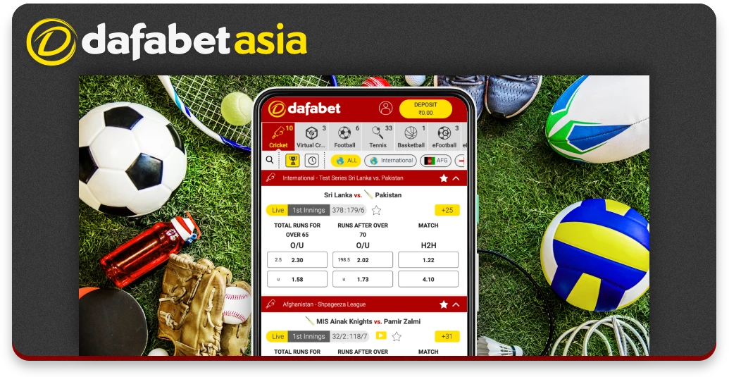 Dafabet App Download for Android (APK) and iPhone (iOS) for FREE