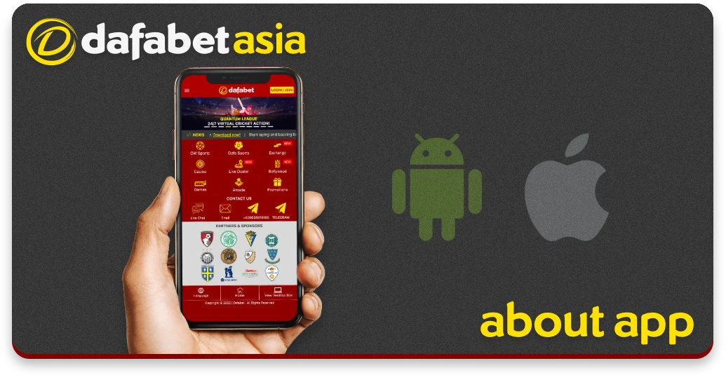 Dafabet App Download for Android (APK) and iPhone (iOS) for FREE